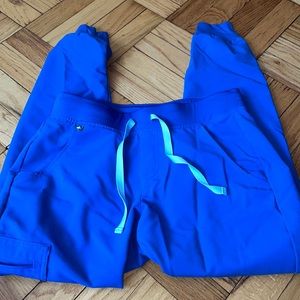 Figs royal blue size small worn less than 5 times